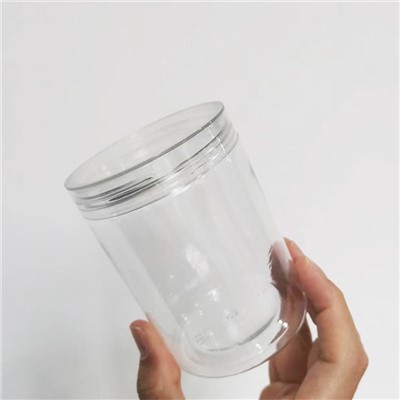 뚜껑이 있는 12온스 플라스틱 투명 용기