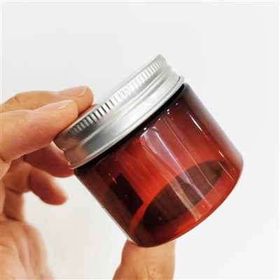 2온스 플라스틱 호박색 병